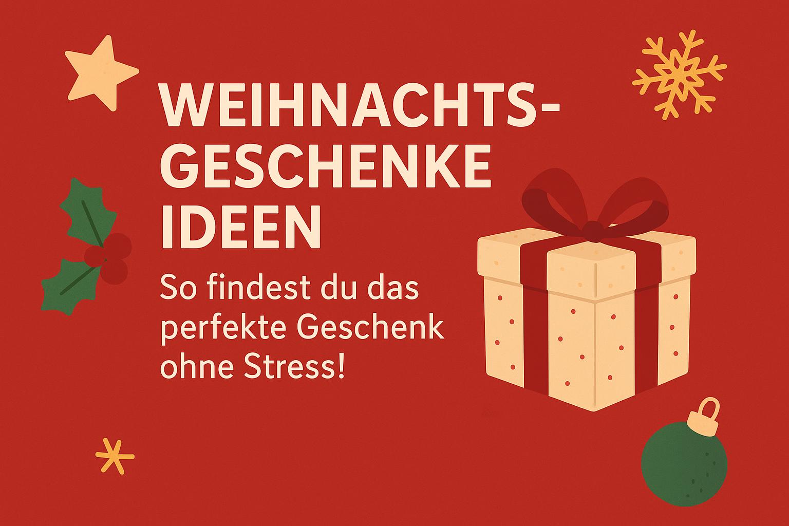 Weihnachtsgeschenke Ideen