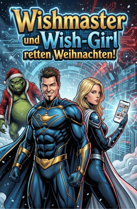 Wenn Santa und das Christkind weg sind, bekommt niemand seine Geschenke! Das wäre ein zu trauriges Weihnachten - 1